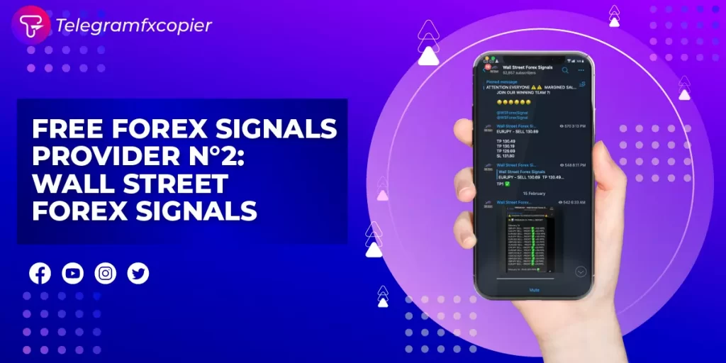 Free Forex Signals Provider N°2: Wall Street Forex Signals