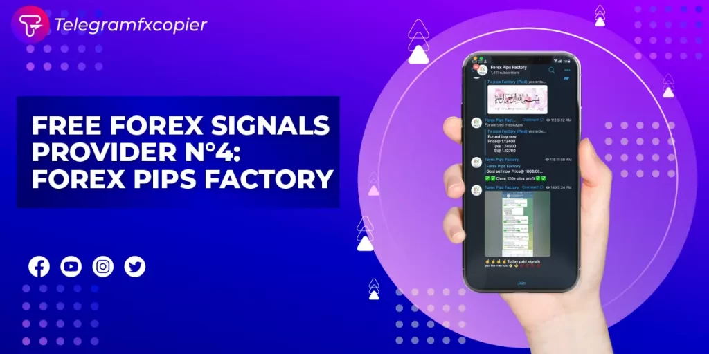 Free Forex Signals Provider N°4: Forex Pips Factory