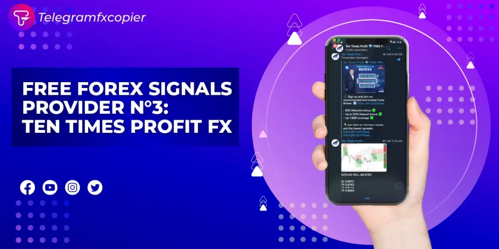 Free Forex Signals Provider N°3: Ten Times Profit Fx